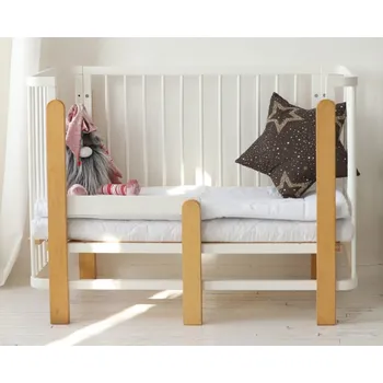 Dětská postýlka Art Dětská dřevěná postýlka bílá Amelia Artwood