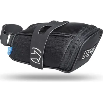 brašna na kolo PRO podsedlová brašna MEDI, upevnění popruhem, 0,6l objem, černá