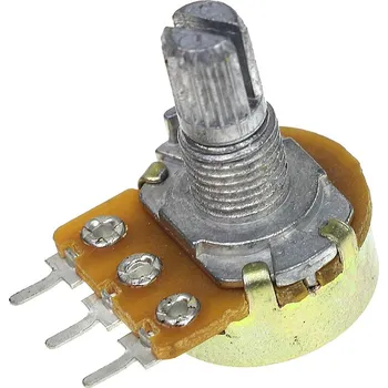 Potenciometr Potenciometr WH148 10k B10K uhlíkový lineární 0.125W 15mm