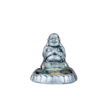 Svícen Bůh štěstí svícen 9x9cm - Elegantní a praktický doplněk