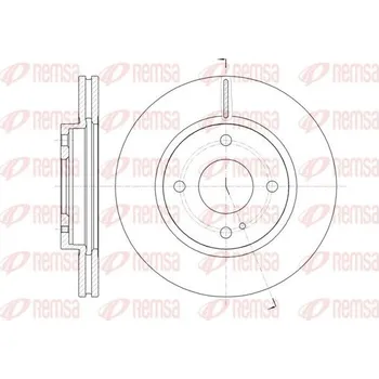 Brzdový kotouč Brzdový kotouč REMSA 61299.10