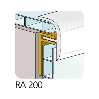 Stavebniny HOPA Ottopan kulatý rohový profil, délka 3m, RA200