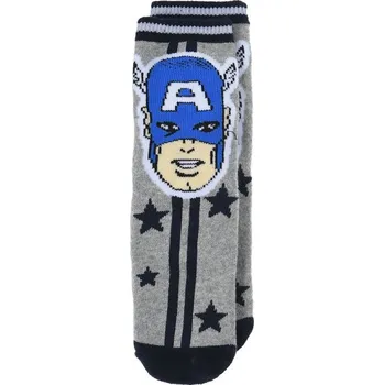 Šedé chlapecké ponožky Captain America Velikost: 23/26