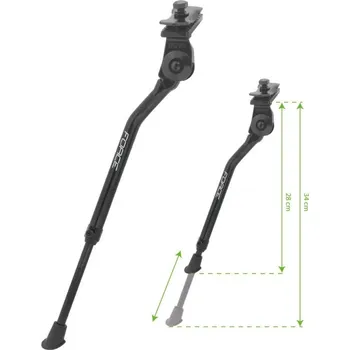 stojánek na kolo FORCE stojan F TOP 20-28" Al pod rám+protikus, černý