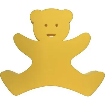 Plovací deska Matuška Dena Plavecká deska Medvídek 340 x 290 x 38 mm Žlutá