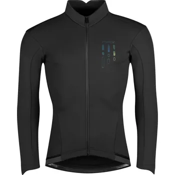 Cyklistická bunda bunda FORCE STORY zimní, černá XS