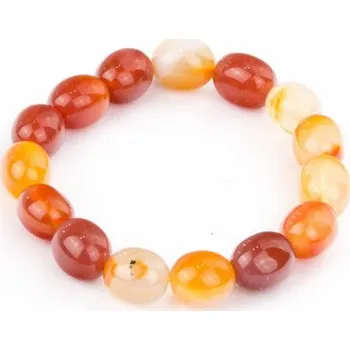 Náramek Karneol - Valounky