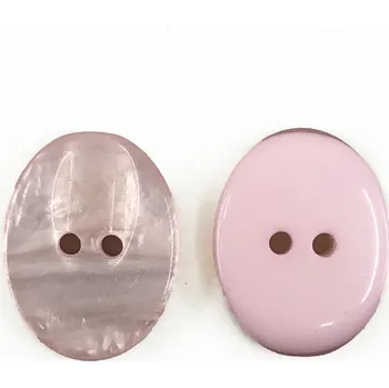 Knoflík GOM128, Knoflík, 23mm, perleťově růžový, 1ks