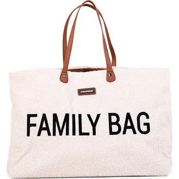 Sportovní taška CHILDHOME Family Bag Teddy Off White