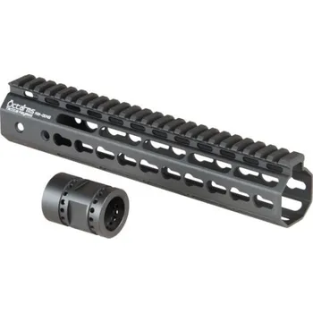 Airsoft Ares/Amoeba Plovoucí 10” CNC předpažbí Octarms™ stylu Keymod - černé