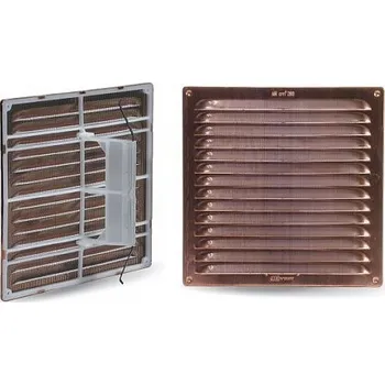 Větrací mřížka ETERNO IVICA Mřížka hranatá měď 230x230