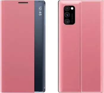 Pouzdro na mobilní telefon Sleep View Case pro Xiaomi Redmi Note 11T 5G/Redmi Note 11S 5G/Poco M4 Pro 5G růžové