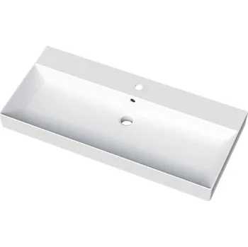 Umyvadlo Dřevojas Umyvadlo Myjoys Glance 100 keramické - bílé