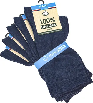 Pánské ponožky RS Strumpfmoden 91009 ponožky zdravotní 5 párů riflově modré