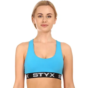 Podprsenka Dámská podprsenka Styx sport modrá (IP1169) M Možnost vrácení zboží ZDARMA do 120 dnů!