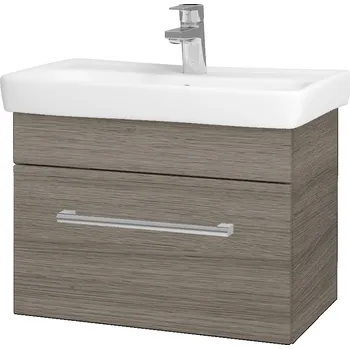 Koupelnový nábytek Dřevojas Koupelnová skříňka SOLO SZZ 60 - D03 Cafe / Úchytka T03 / D03 Cafe