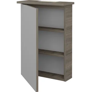 Koupelnový nábytek Dřevojas Jednodveřová galerka SANI GAO 50 - D03 Cafe / Levé