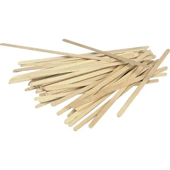 Jednorázové nádobí Míchátko na kávu ze dřeva 14 cm (1000 ks)