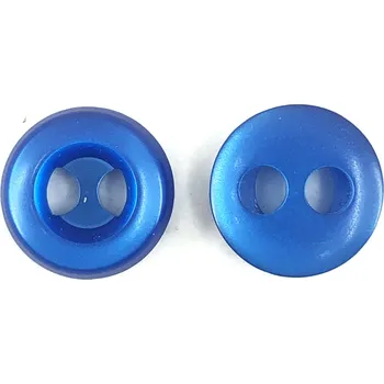 Knoflík GOM22, Knoflík, 16mm, petrolejově modrý, 1ks