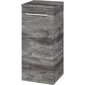 Koupelnový nábytek Dřevojas Nízká skříňka DOS SND 35 - D10 Borovice Jackson / Úchytka T03 / D10 Borovice Jackson / Pravé