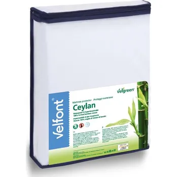 Chránič matrace Velfont bambus jersey nepropustné prostěradlo 60x120x15 cm