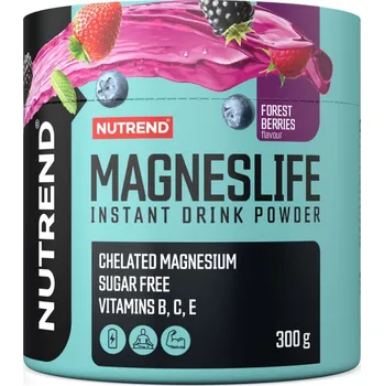Zdraví NUTREND MAGNESLIFE INSTANT DRINK POWDER 300 g lesní plody