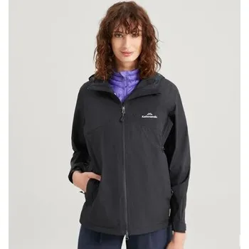 Dámská větrovka Bunda Kathmandu TRAILHEAD 2.5L WMNS RAIN JACKE 902-Black velikost 12