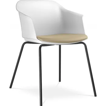 Jídelní židle LD Seating Konferenční židle Wave 030-N s čalouněným sedákem 030-N1, 030-N0, 030-NC