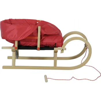 Fusak Pacyga Dětský spací pytel pro sáně, fusak červený pacyg