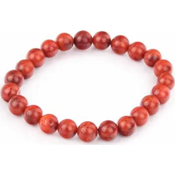 Náramek Korál houbový - 8mm