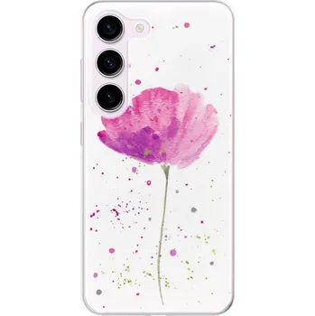 Telefonní příslušenství Odolné silikonové pouzdro iSaprio - Poppies - Samsung Galaxy S23 5G