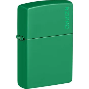 Zapalovač Benzínový zapalovač Zippo Grass Green Matte Zippo Logo