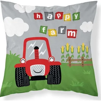 Dekorativní polštářek DETEXPOL Povlak na polštářek Farma Bavlna, 40/40 cm