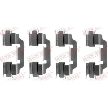 Brzdový systém Sada příslušenství, obložení kotoučové brzdy Quick Brake 109-1601