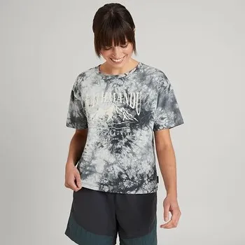 Tričko Kathmandu TIE DYE FINDING FRONTIERS WMNS O4S-Light Night velikost XS