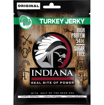 Sušené maso INDIANA Jerky krůtí Original 25g