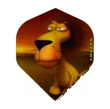 Příslušenství pro šipky Letky ruthless amazon cartoon lev azc-10