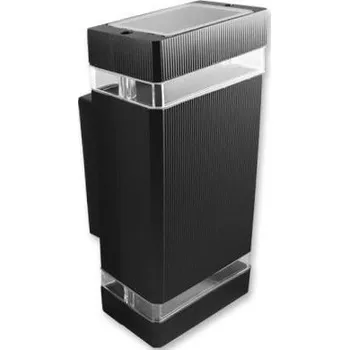 Nástěnné svítidlo LED21 Přisazené venkovní svítidlo HANA K 2xGU10, černé