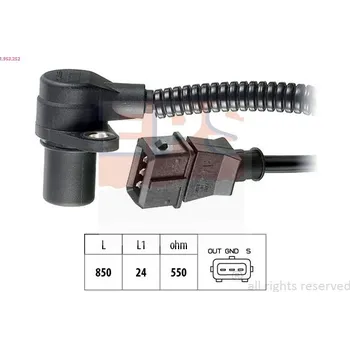 Motor automobilu Generátor impulsů, klikový hřídel EPS 1.953.252