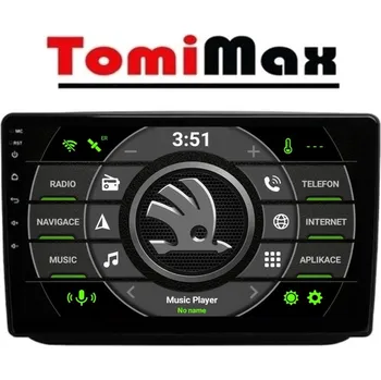 Auto Hi-Fi TomiMax TomiMax Škoda Fabia II Android 14 autorádio s WIFI, GPS, USB, BT HW výbava: 4 Core 2GB+32GB LOW - Model auta: Škoda Fabia II, Velikost obrazovky: Dotyková obrazovka: 10,1\"