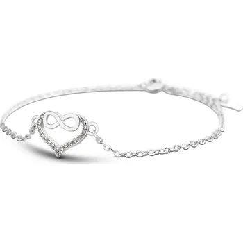 Náramek Dámský stříbrný náramek INDIGO Ag 925