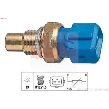 Auto-moto Snímač, teplota chladiva EPS 1.830.194