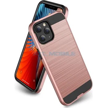 Pouzdro na mobilní telefon Shockproof Armor kryt iPhone 12 mini růžovozlatý (Rose Gold) a zpět 16 Kč s ATC Clubem