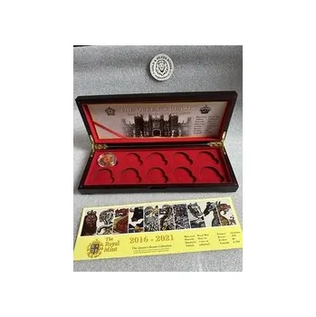 Etue The Queen´s Beasts - pro zlaté mince 10x 1oz s kartou