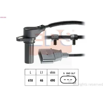Kliková hřídel Generátor impulsů, klikový hřídel EPS 1.953.259