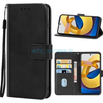 Pouzdro na mobilní telefon Pouzdro Book Poco M4 Pro 4G otevírací černé a zpět 14 Kč s ATC Clubem