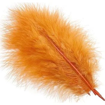 Hends Marabou peří Ginger