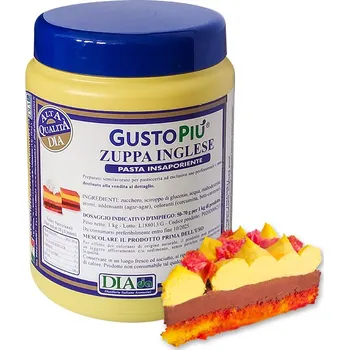 Pasta ochucovací GustoPiú, anglický punč 1 kg/dóza