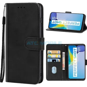 Pouzdro na mobilní telefon Pouzdro Book Vivo Y01 otevírací červené a zpět 18 Kč s ATC Clubem