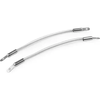 Ucha na tašky s kovovým lankem, barva 1 nikl kulaté